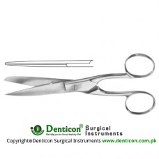 Bandage Scissor Straight Stainless Steel, 15 cm - 6"